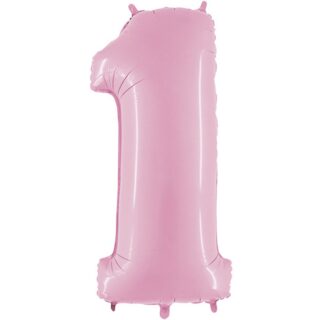 Grabo 40" Pastel Pink Number 1 Pkt  - 071PP-P