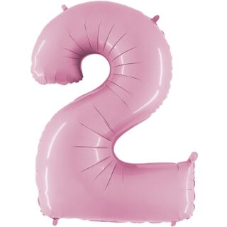 Grabo 40" Pastel Pink Number 2 Pkt - 072PP-P