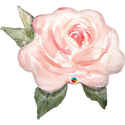Qualatex - Pink Watercolor Rose - 36