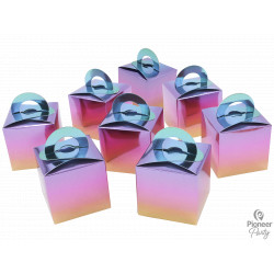 8 x Ombre Rainbow Weight Boxes