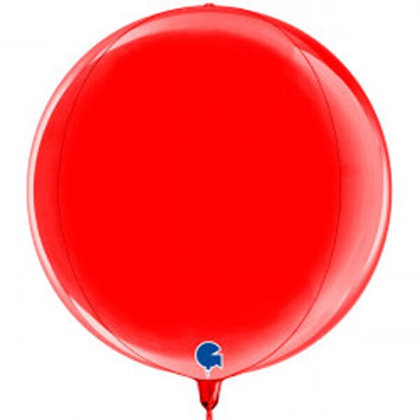 Grabo 15" 4D Red Globe Pkt - 74108R-P*