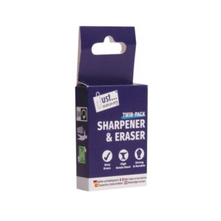 Metal Sharpener & Eraser Set - 1068 - Tallon