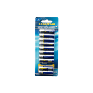 Goodyear AA Heavy Duty Batteries - 10 Pack - 45-011/OB