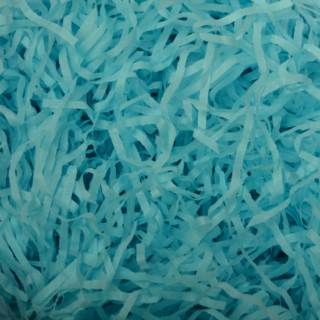 Light Blue Shredded Tissue Paper - 26g x 250g - 011725