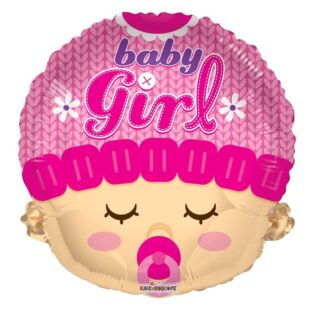 Baby Girl Head Shape (18inch)