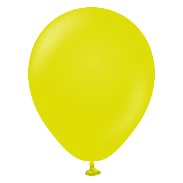 Kalisan Latex - 5" Standard Lime Green - 100CT - 10523241
