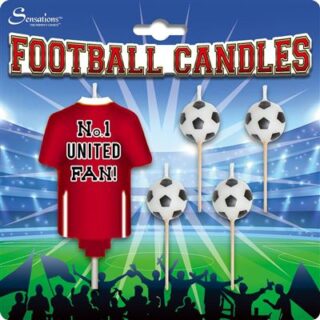 Sensations - Football Candles - United - CNFB/05