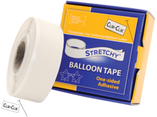 STRETCHY BALLOON TAPE - (25FT/7.6M PER ROLL) - 10525