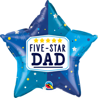 Qualatex - Five-Star Dad - 20