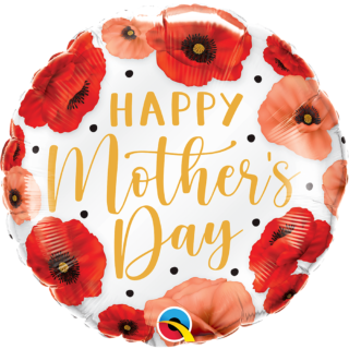 Qualatex - Mother's Day Pretty Poppies - 18