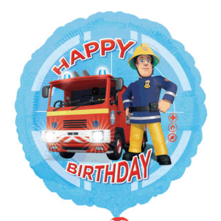 Anagram Fireman Sam Happy Birthday Standard Foil Balloons S60