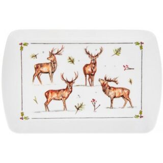 WINTER STAGS TRAY SMALL - LP51128