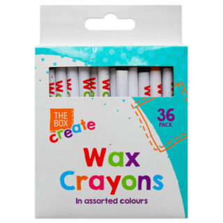 Wax Crayons - 36 Pack - STA1508