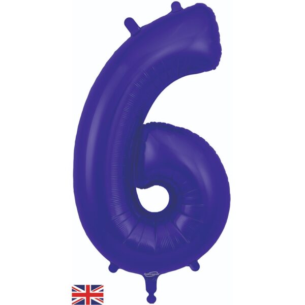 Oaktree 34" Number 6 Purple*