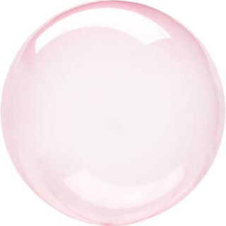 Anagram Crystal Clearz Dark Pink Packaged Balloons 18
