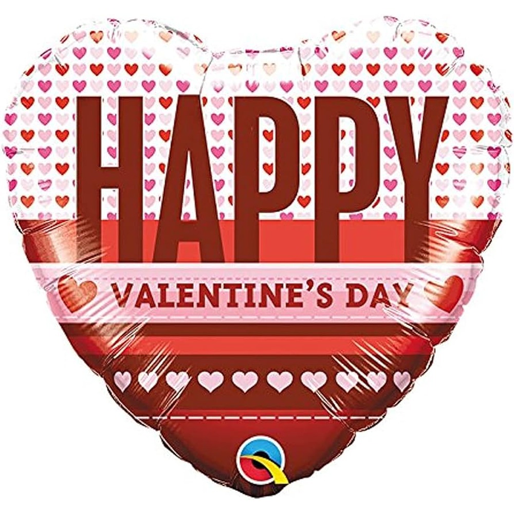 Qualatex 18" Happy Valentines Hearts - 54832*
