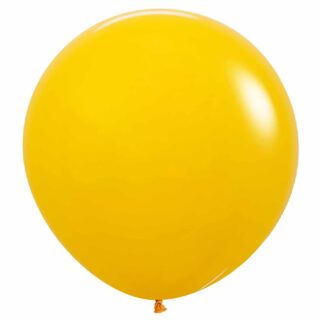 Sempertex - Fashion Colour Solid Honey Yellow Latex Balloons 24