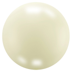 Amscan Cream Pastel Matte Sphere Balloons G20 - 9918945