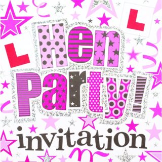 Hen Party Invites - 6pk - DP289N - Simon Elvin