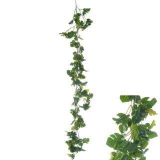Monstera Leaf Garland Green - 180cm - Single - 359691