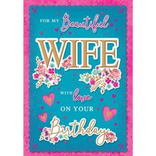 Regal - Beautiful Wife - Box Card  x1- C80404