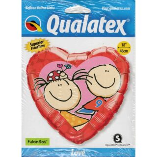 Qualatex - Lady Bird & Kids Heart - 18