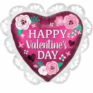Happy Valentine's Day Rose Gold SuperShape