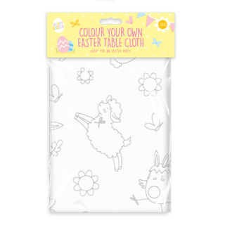 Colour Your Own Easter Table Cloth - EAS-7338