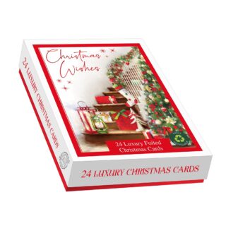 XB6001 - C35 - 24in Luxury Cards - Cosy Christmas
