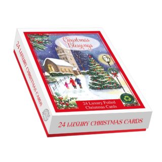 XB6006 - C35 - 24in Luxury Cards - Winter Blessings