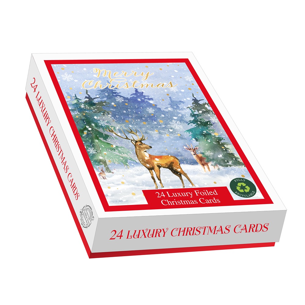 XB6008 - C35 - 24in Luxury Cards - A Snowy Morn