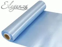 Eleganza Satin Fabric 29cm x 20m Lt Blue No 25