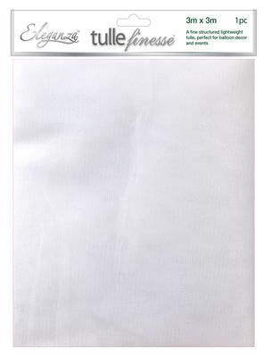 Eleganza Tulle Finesse 3m x 3m 1CT bag White No.01 - 643901