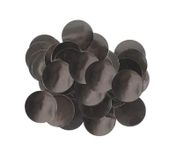 Oaktree Metallic Foil Confetti 10mm x 50g Black