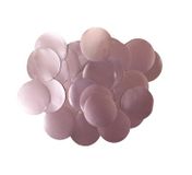 Oaktree Metallic Pearl Foil Confetti 10mm x 50g Lt. Pink