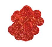 Oaktree Holographic Foil Confetti 10mm x 50g Red