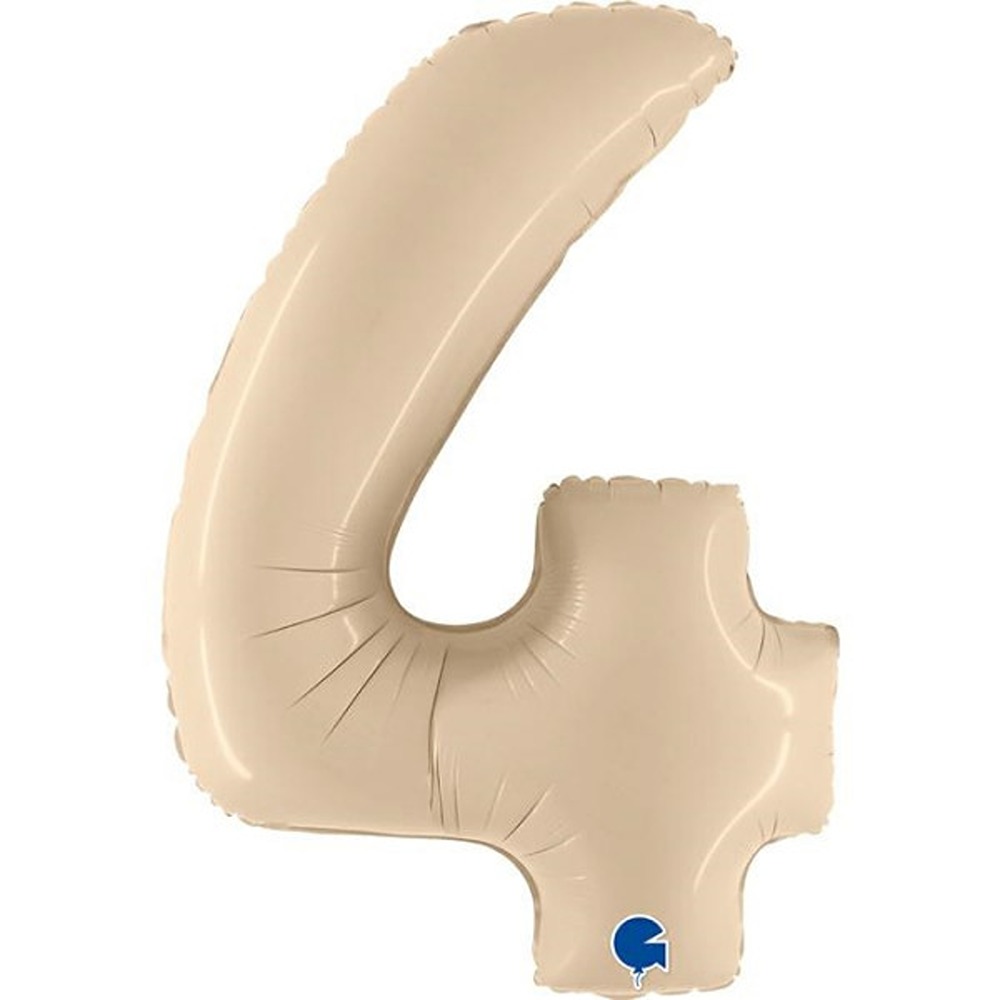 Grabo 40" Satin Cream Number 4 Pkt - 400400SCR-P