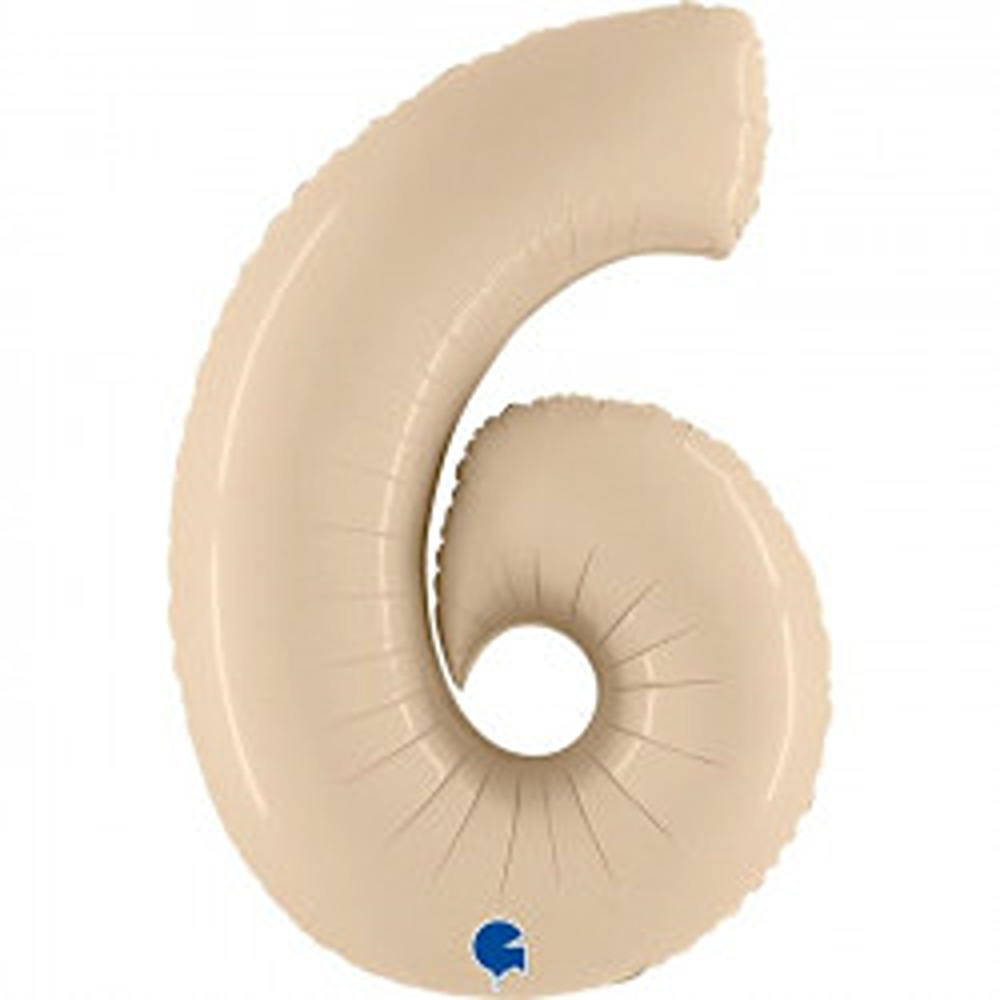 Grabo 40" Satin Cream Number 6 Pkt - 400600SCR-P