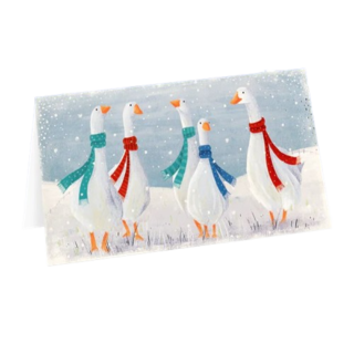 Tom Smith, Geese With Scarf 20 Luxury Christmas Cards - XAKTC507