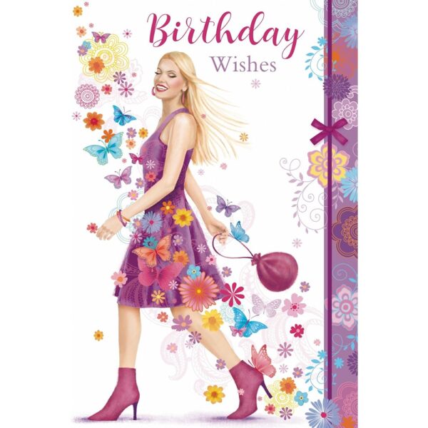 Reflections - Birthday - Female - Code 75 - 6pk - SR7556A