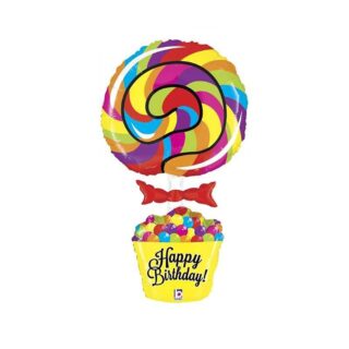 Betallic - Lollipop Birthday Shape - 40