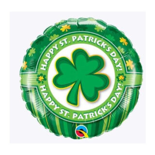 Qualatex 18'' Happy St Patrick's Day Packaged