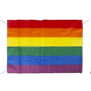 PMS - RAINBOW PRIDE FLAG WITH STRING - 33