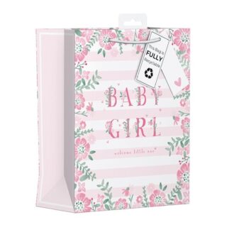 Design Group - Baby Girl Gift Bag - XL - YALGB64X/1