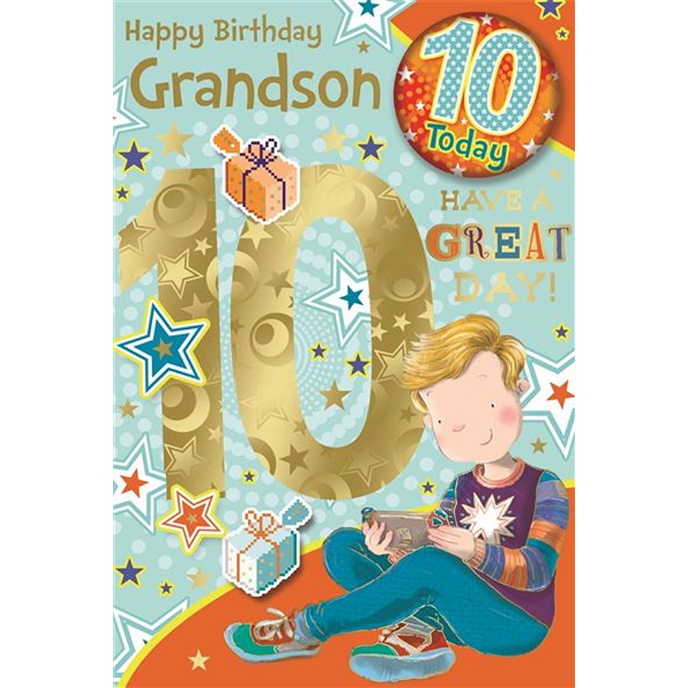 XY - Age 10 Grandson Gaming - Code 75 - 6pk - CC7528B/01*