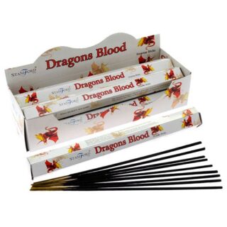 Stamford Premium Hex Incense Sticks - Dragons Blood - INC232