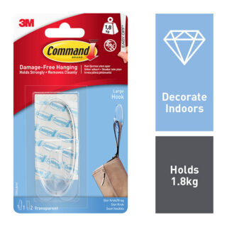 Command Large Clear Hooks - 17093CLR