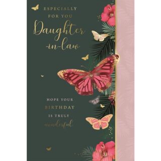 Kingfisher - Birthday Daughter-in-Law - Code 75 - 6pk - NES016