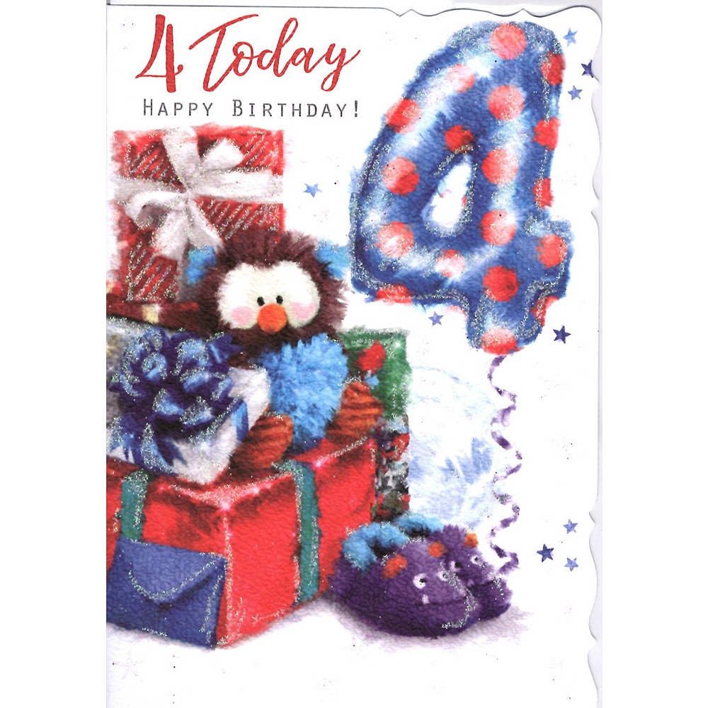 Out Of The Blue - Age 4 Male Presents - Code 50 - 6pk - OTB17216b*