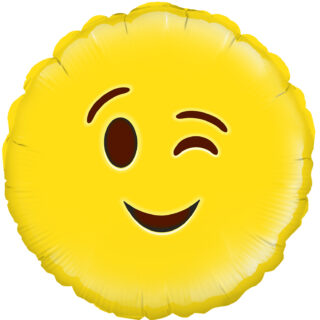 Oaktree 18inch Wink Emoji - 229356